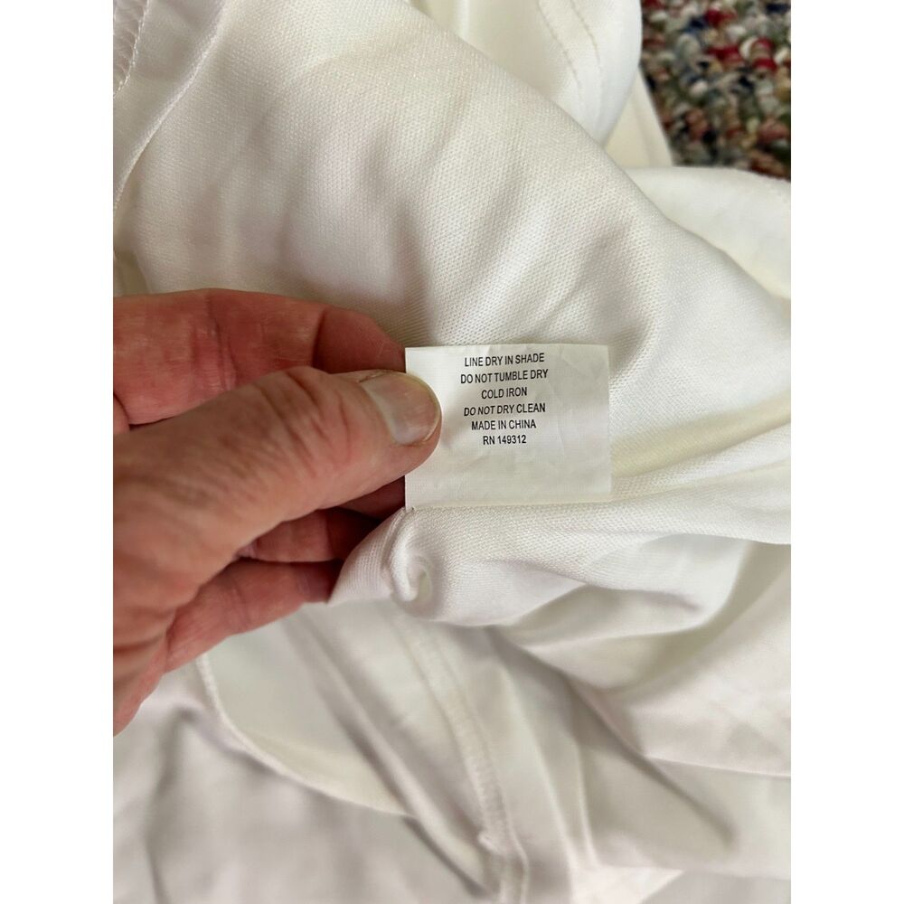 Selfie Leslie Women's NWOT Corby White Ruffle Strapless Bandeau Dress Size M - Picture 12 of 16